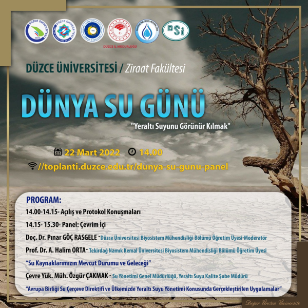 22 Mart Dünya Su Gününde Düzce Üniversitesinin Konuğuyuz