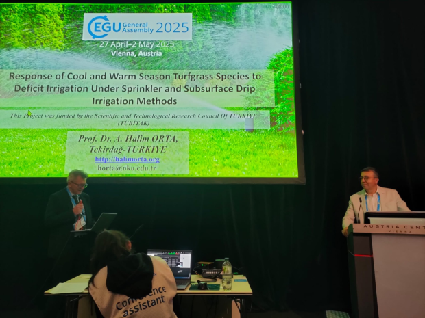 EGU25 Avrupa Jeoloji Birliği Kongresi'ne Katıldık